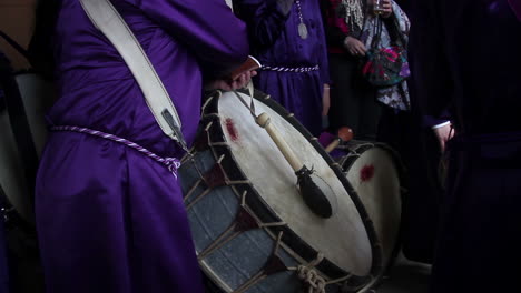 easter drummers in calanda spain