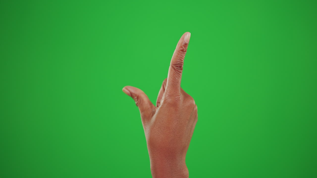 의사 소통을 위한 수화 언어, 손가락 및 손