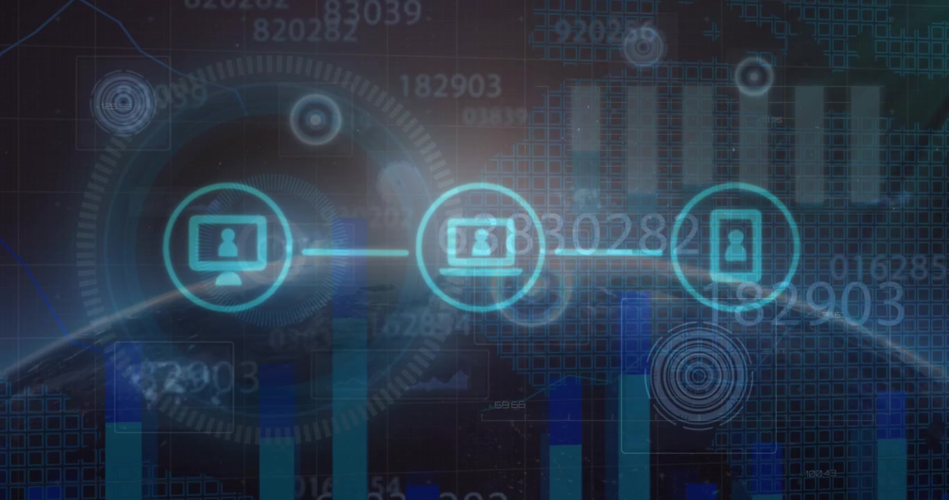 Digital Network Connectivity and Global Data Analytics Interface