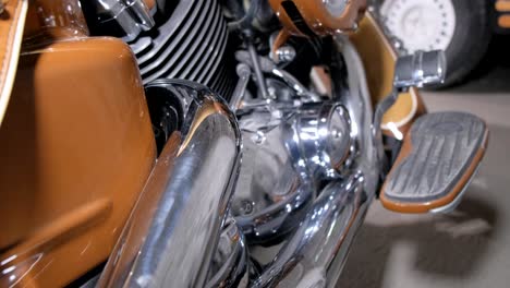 motorcycle close up