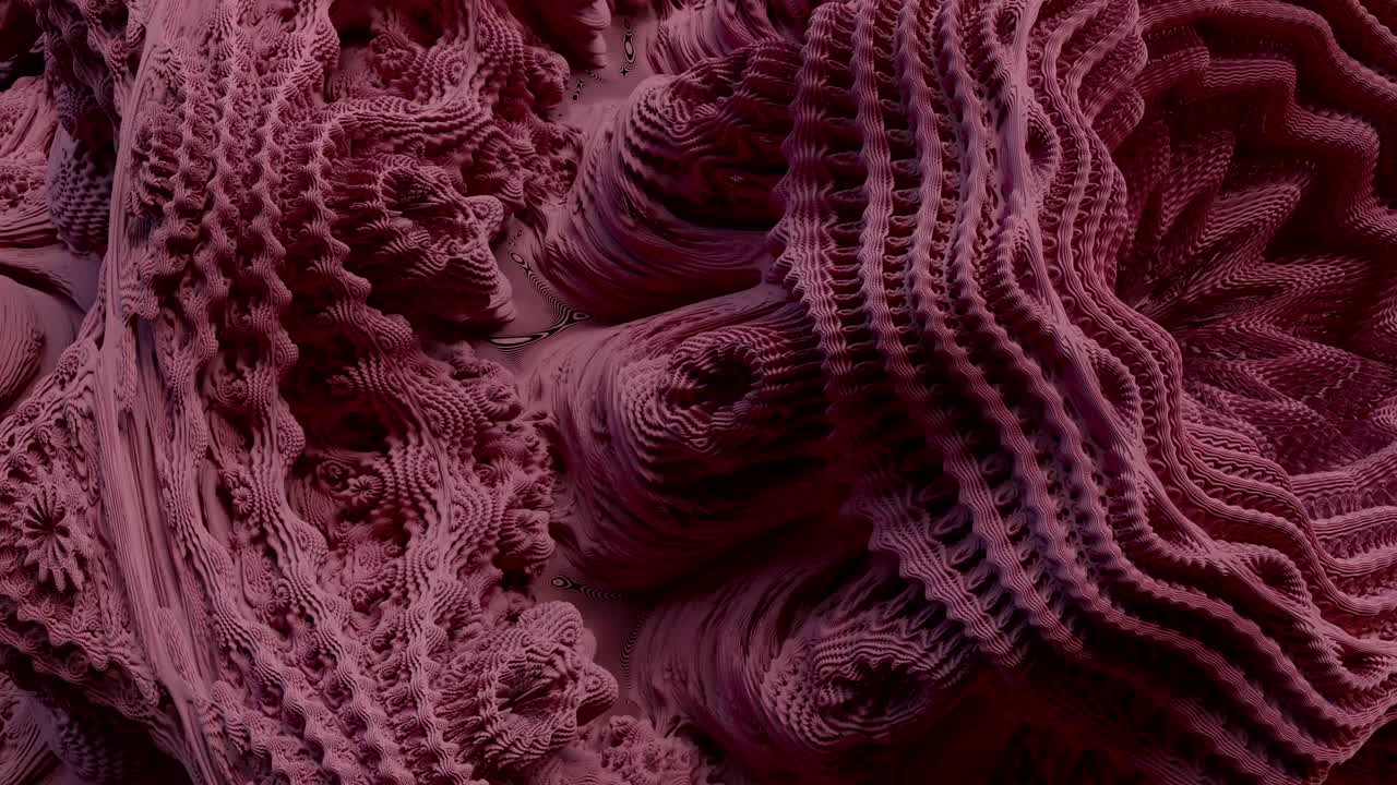 el patrón fractal de expansión abstracto de 4k.