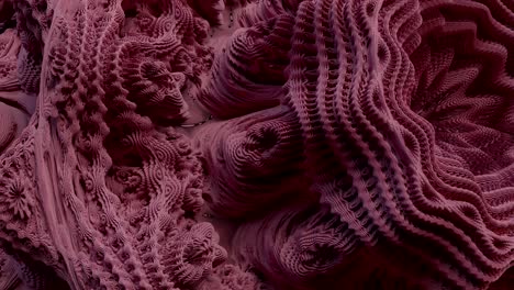 4k abstract expanding fractal pattern.