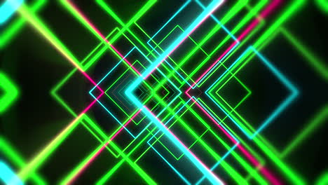 motion colorful neon lines abstract background