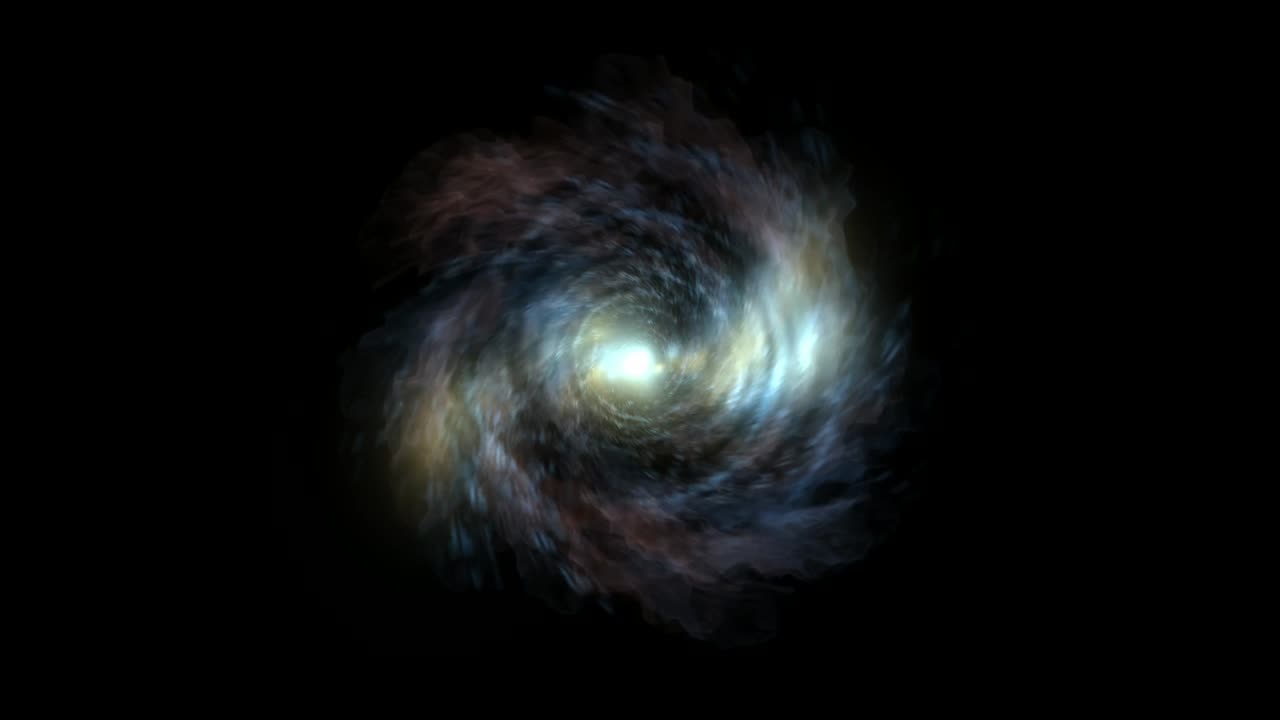 추상적인 에너지 힘 필드 터널: 우주에서 소용돌이 에너지 흐름: 추상적인 애니메이션