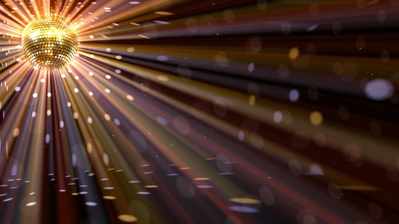 bola de espejo disco luces club de baile fiesta brillo de fondo