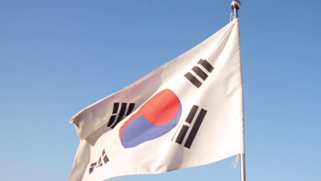la bandera de corea del sur