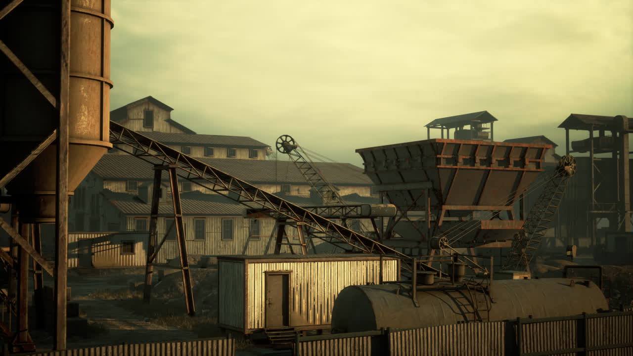 콜로라도 의  ⁇ 은 버려진 광산