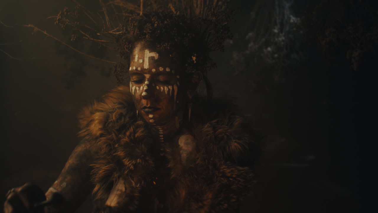 A witch in an old magical hut cast a curse