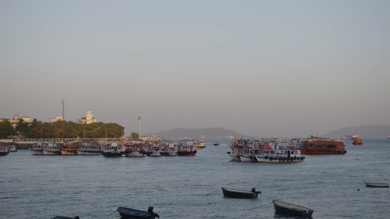 Mumbai Harbour (also English; Bombay Harbour or Front Bay, Marathi Mumba'ī bandar), is a natural deep-water harbour in the southern portion of the Ulhas River estuary
