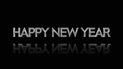 Elegance-style-Happy-New-Year-text-on-black-gradient