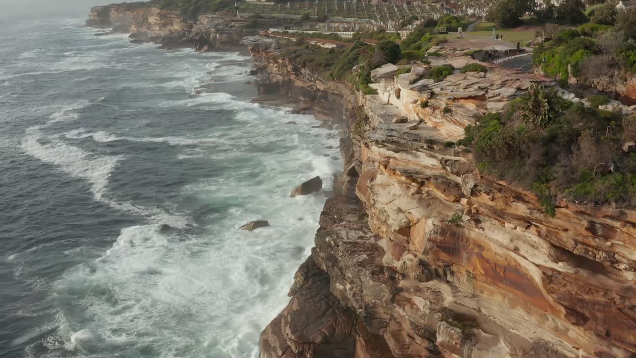texturas de playa y roca de todo sydney australia