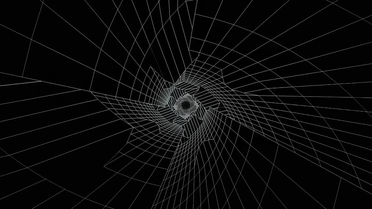 túnel espiral abstracto