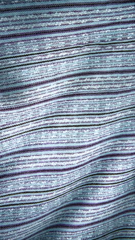 close-up view of striped fabric