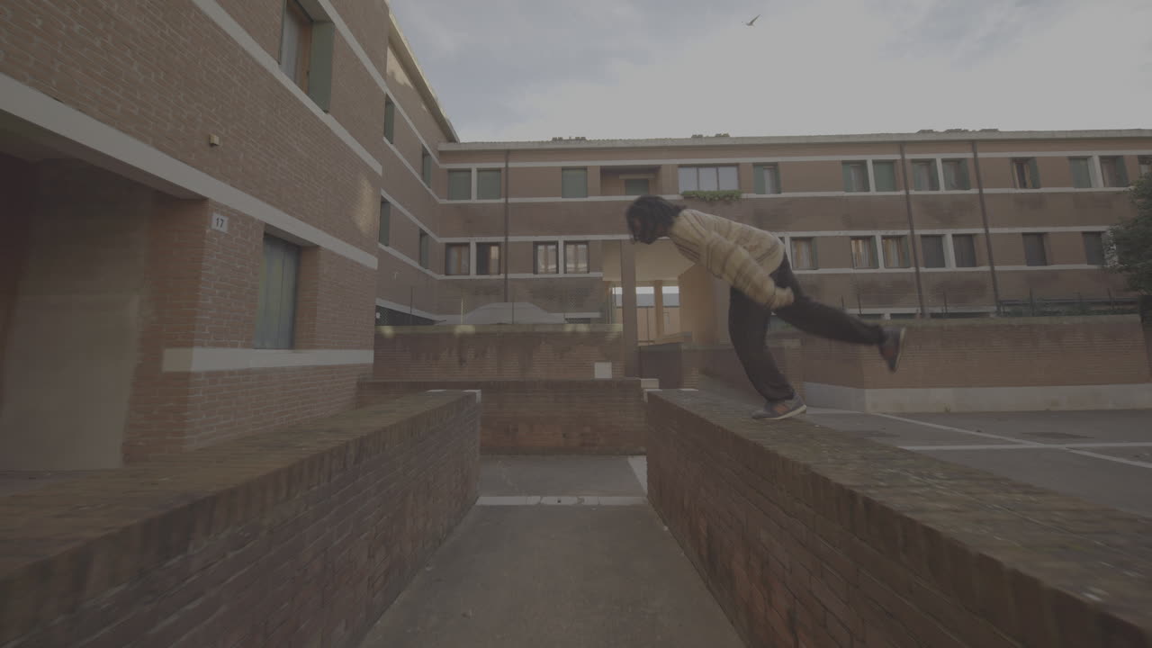 Parkour in Urban Setting