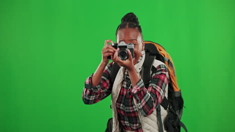 photographer, green screen