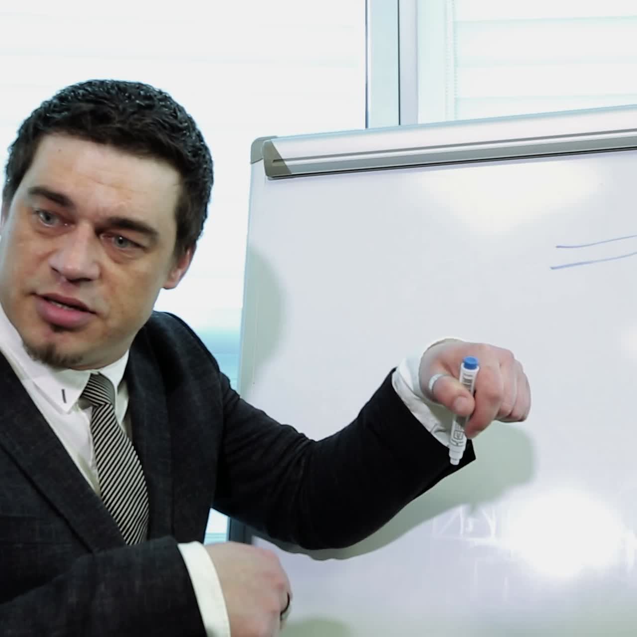 equipo de negocios y gerente en una reunión