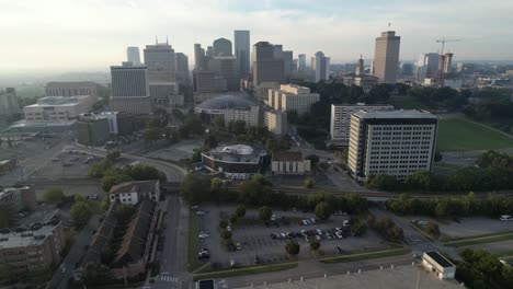 Empuje-Aéreo-Del-Horizonte-De-Nashville-Tennessee