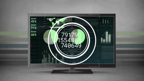 Animación-Del-Alcance-Y-Procesamiento-De-Datos-En-La-Pantalla-De-La-Computadora.