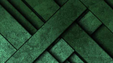 dark green abstract tech geometric motion background