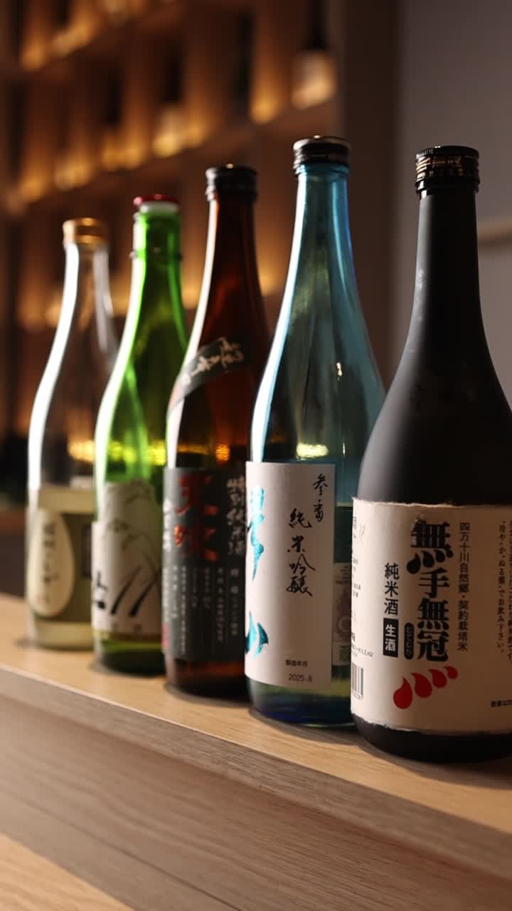 Sejajar botol sake