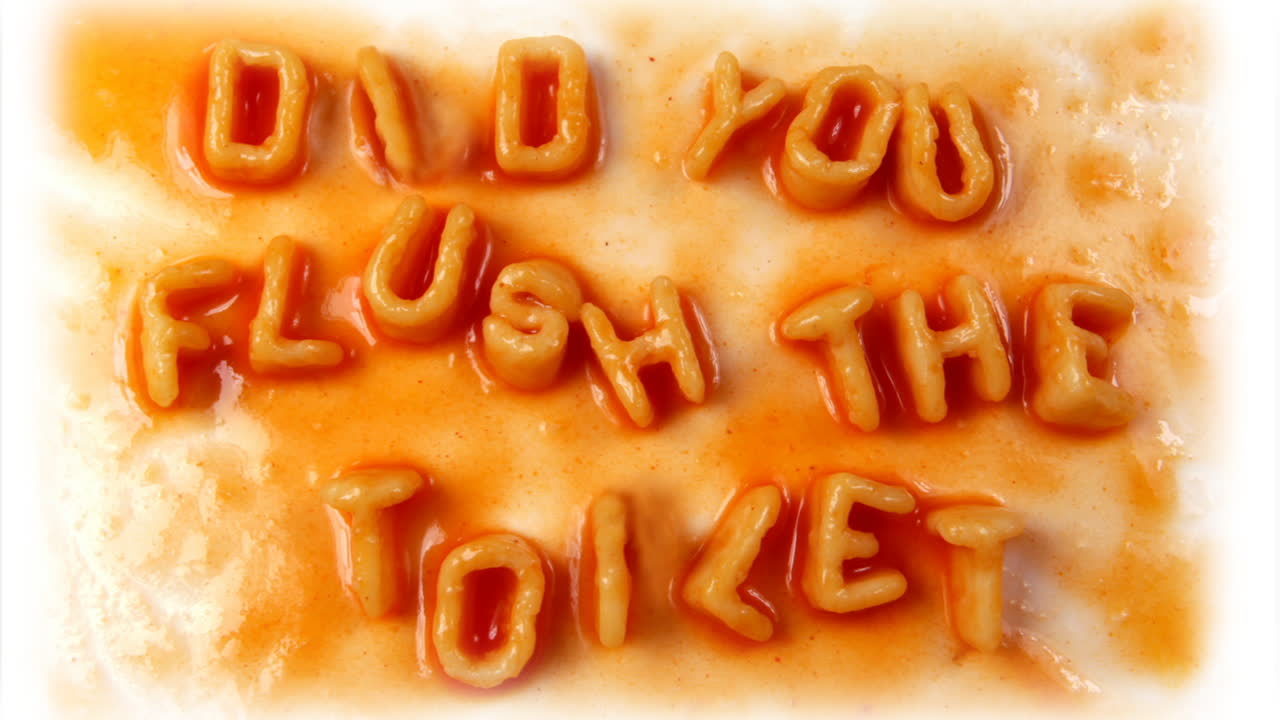 수세식 화장실 스파게티 0