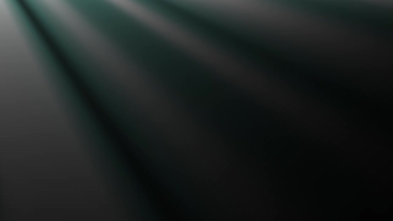 Cinematic Light Rays Moving on Dark Background