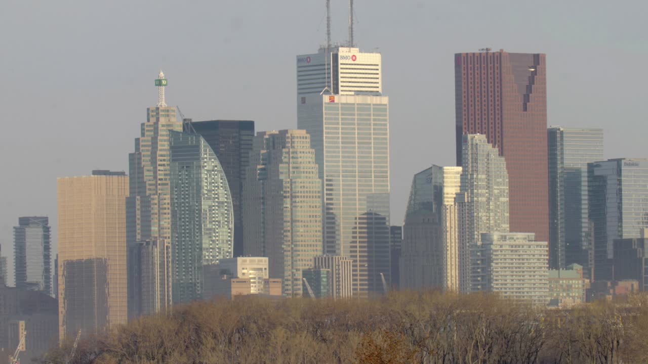 El horizonte de Toronto, Canadá