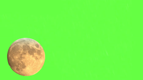 Gran-Luna-Llena-De-Colores-Que-Se-Eleva-Sobre-El-Fondo-De-La-Pantalla-Verde