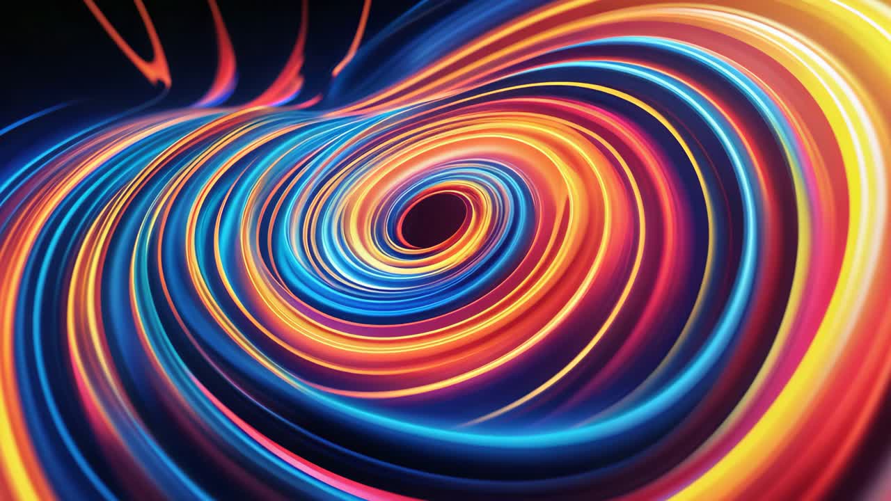Colorful Abstract Swirl