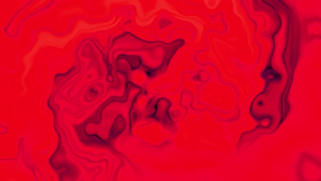 red color ink liquid animated background. animation of liquid marble texture.