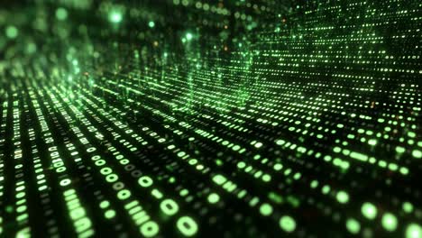 flusso di dati digitali