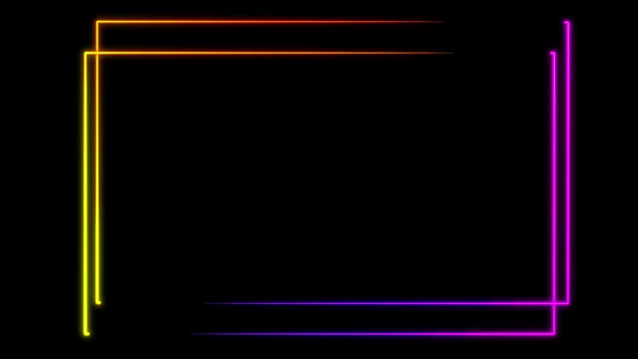espectro de fondo sin costuras abstracto animación en bucle luz ultravioleta 4k línea de neón brillante. perfecto para el mapeo de proyección.