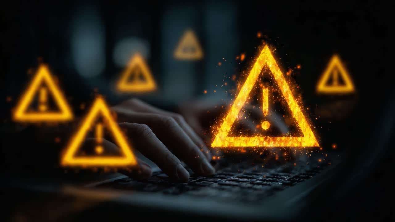 Warning Signals of Cyber Threats: A Close-Up Analysis of Alert Symbols and Their Significance in Digital Security