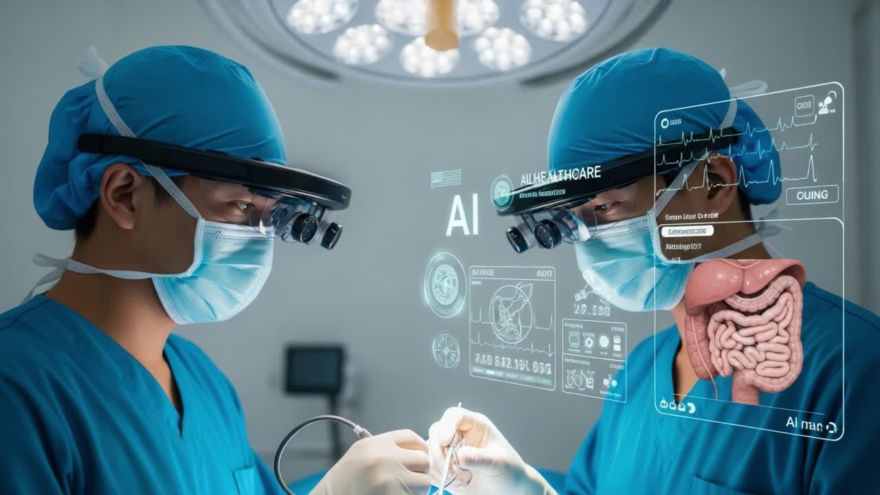 Surgeon Utilizing AI Technology in Innovative Surgery: A Focused Approach to Modern Medical Procedures and Enhanced Patient Care Through Advanced Tools and Techniques
