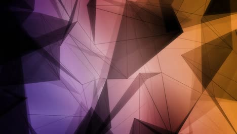 triangular geometric pattern graphic loop background