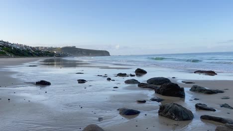 Una-Hermosa-Playa-En-Dana-Point,-California