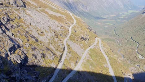 Trollstigen-In-Der-Nähe-Von-Andalsnes,-Norwegen,-Skandinavien,-Europa