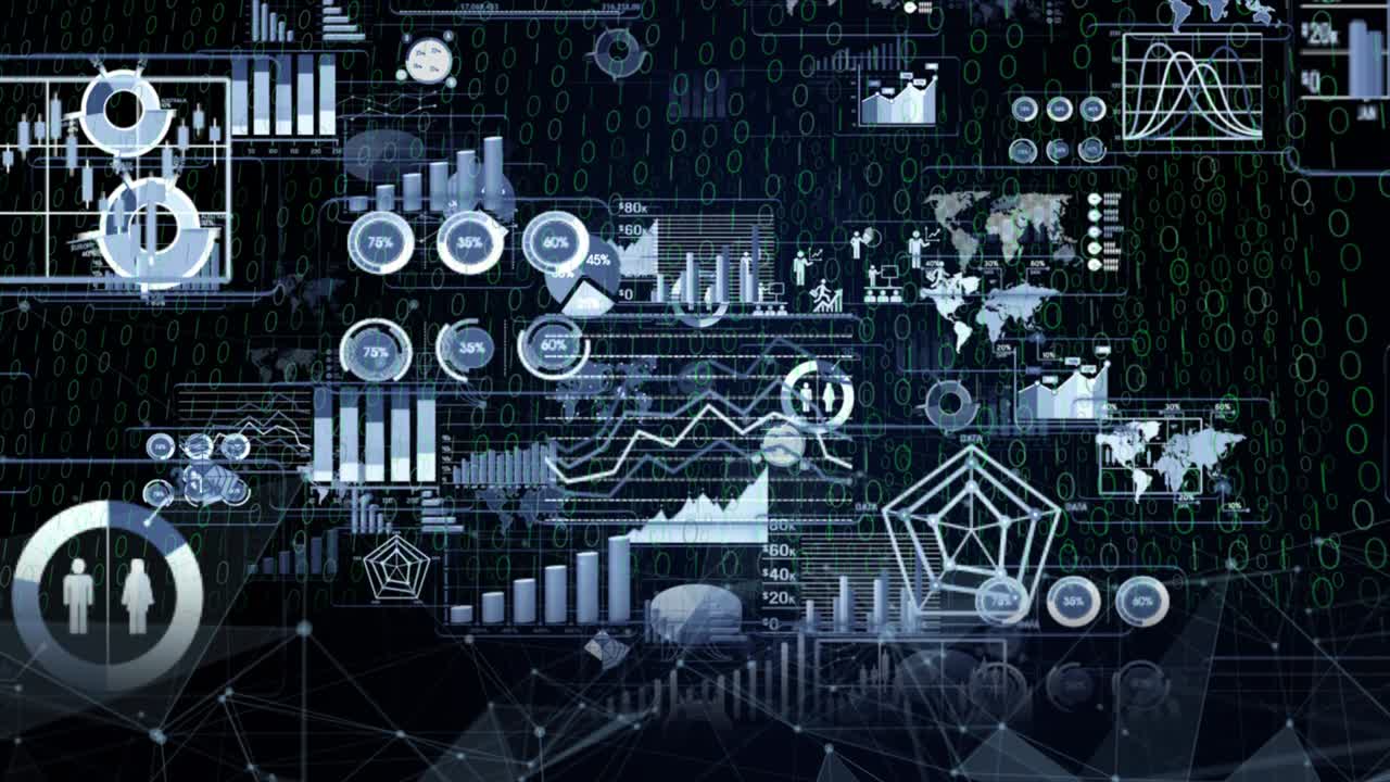 5G and AI technology, Global communication network concept.