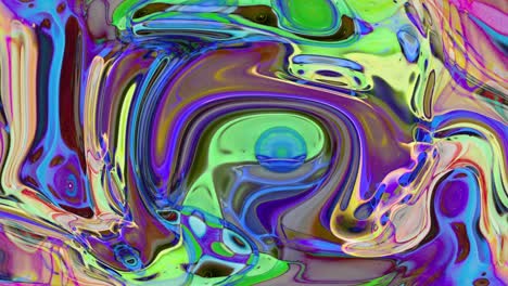 increíble pintura líquido salpicaduras movimiento lento suavemente fondo