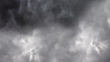 vista de fondo de tormenta de nube oscura dramática