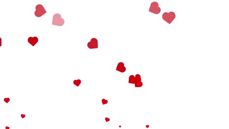 corazones flotantes