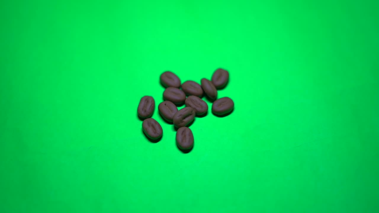 커피콩 배경 크로마 와이드뷰