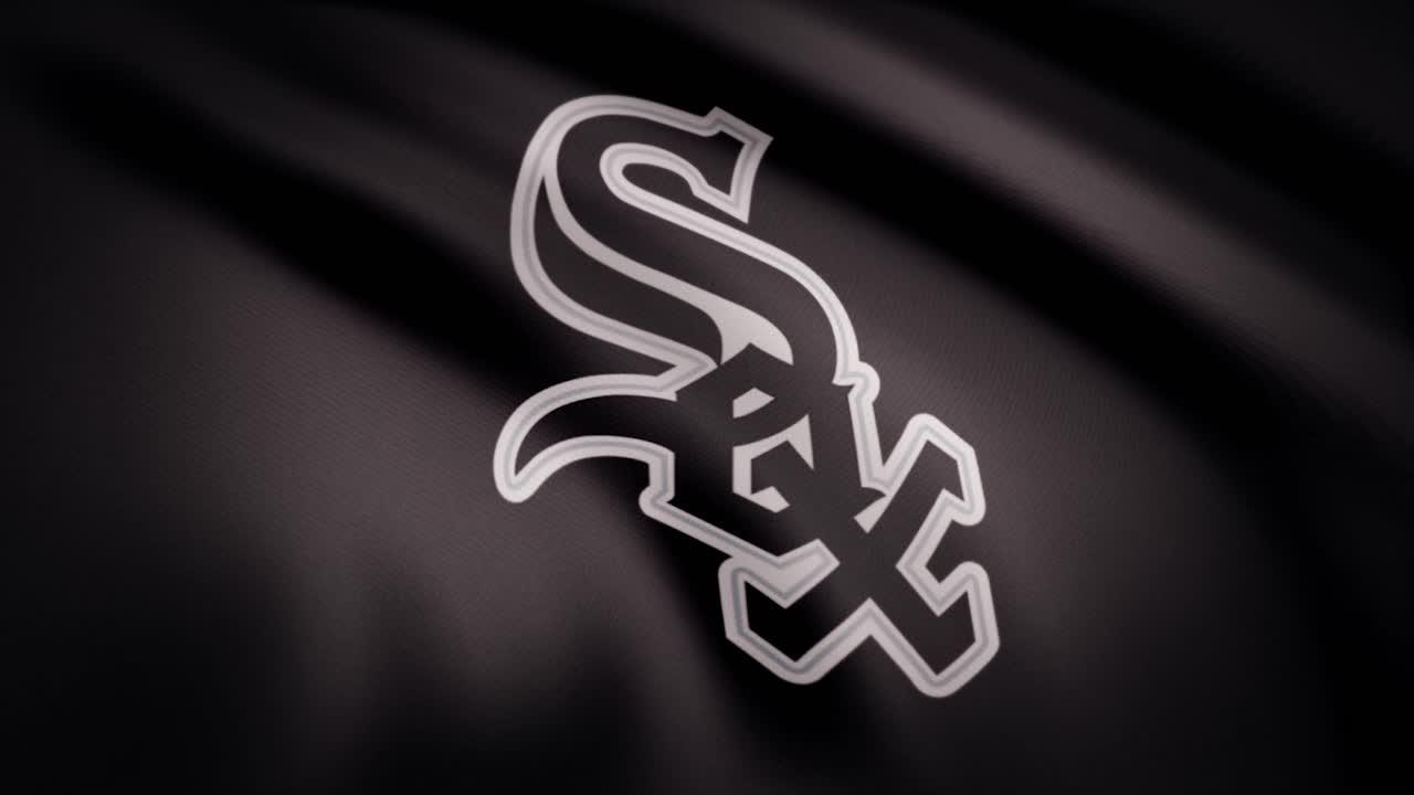 Chicago White Sox Logo on a Flag