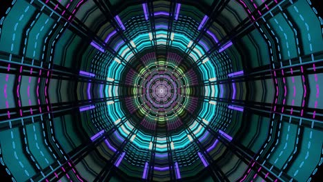 a mesmerizing visual experience created with dynamic lines and glowing colors. the rhythmic patterns seamlessly loop, providing an engaging display that enhances any digital space