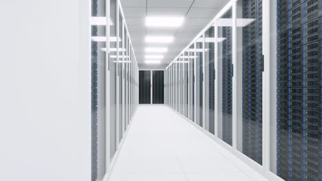 server room in data center