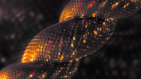 progettazione 3d a spirale astratta