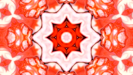 movimiento de fondo de kaleidoscopio abstractamente colorido