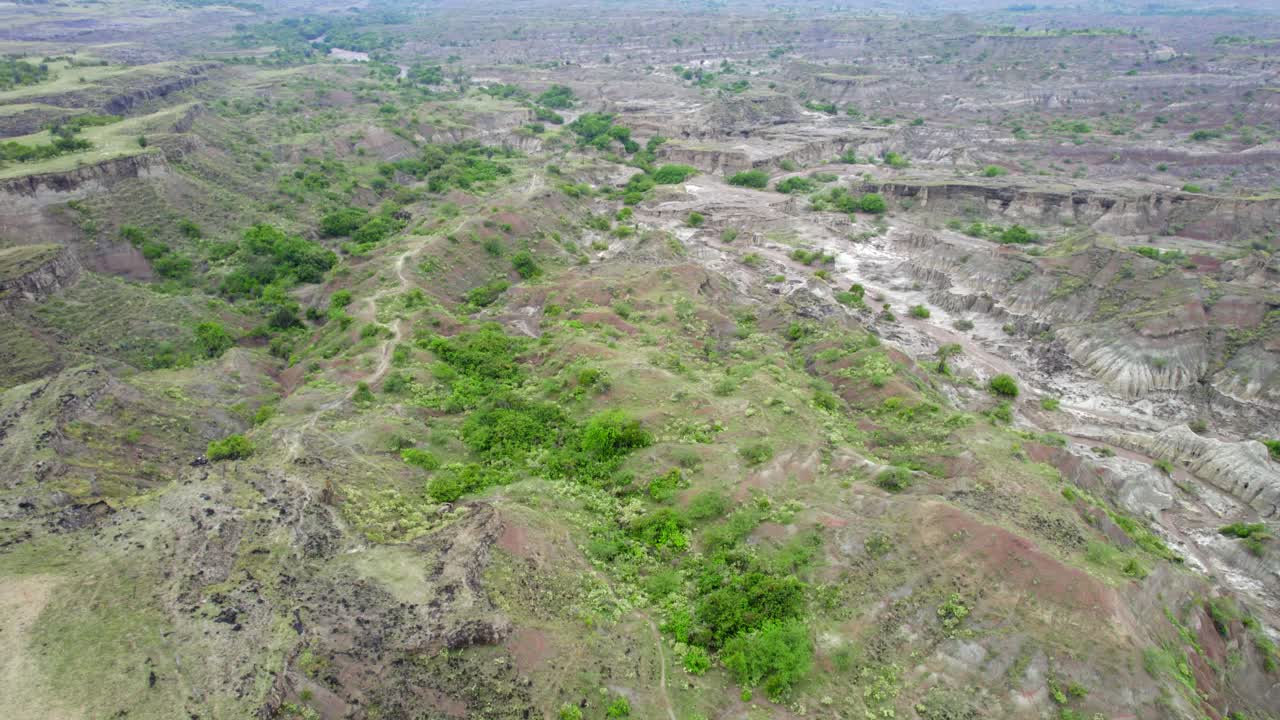 tatacoa desierto gris: odisea aérea a través del lienzo de la naturaleza lanzamiento hacia adelante, acelerador hacia arriba y movimiento de gimbal
