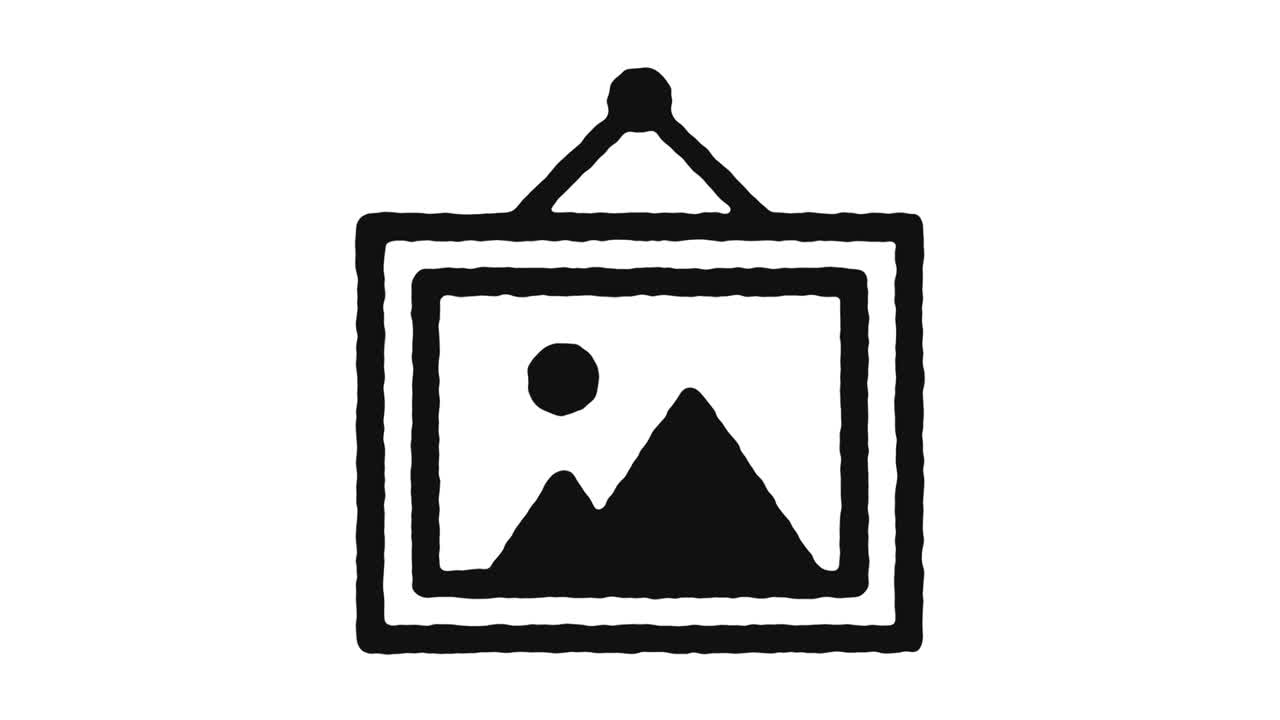 아이콘 애니메이션 영상 및 알파 채널