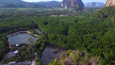 landscape krabi cliff rock mountains